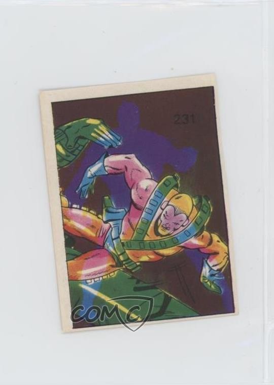 1980 Marvel Super Hero Stickers Venezuela Trapster #231 0kb5