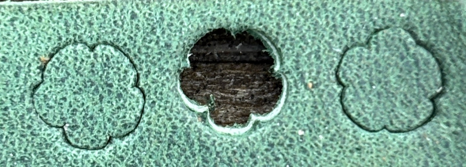 F Klement Leipzig Bookbinding Onlay Punch - #8