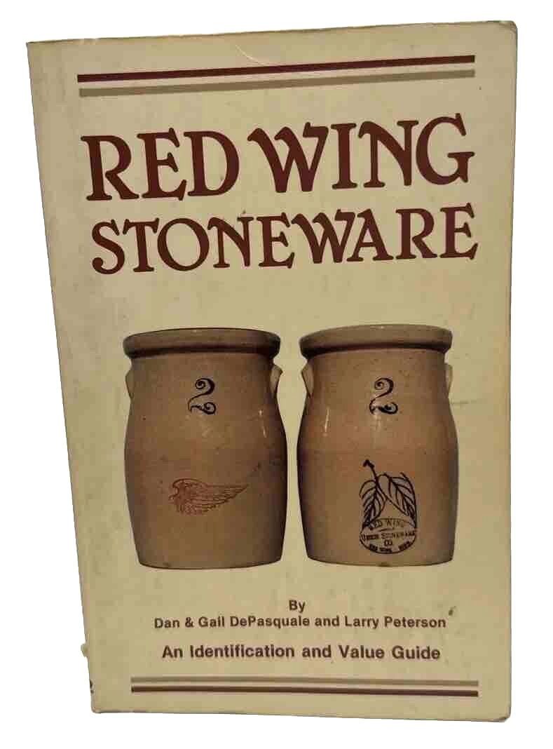 Vtg Red Wing Stoneware Identification Value Price Guide Book Pottery Signed 1983