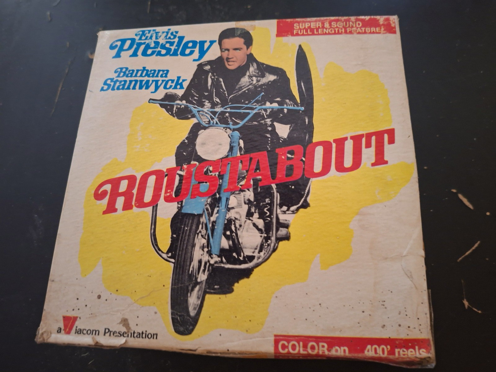 ROUSTABOUT ELVIS PRESLEY 1964 SUPER 8 COLOUR SOUND 6 X 400FT CINE 8MM FILM