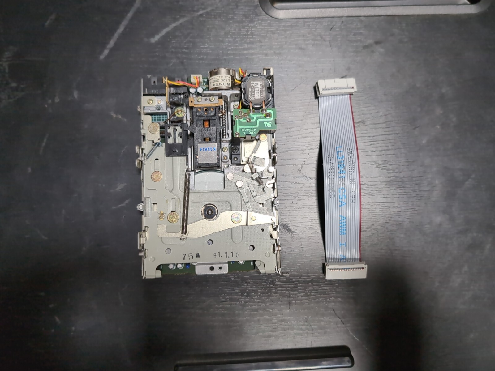 Sony MP-F75W-01G MFD-75W-01G 3.5'' Floppy Disk Drive | UNTESTED/AS IS