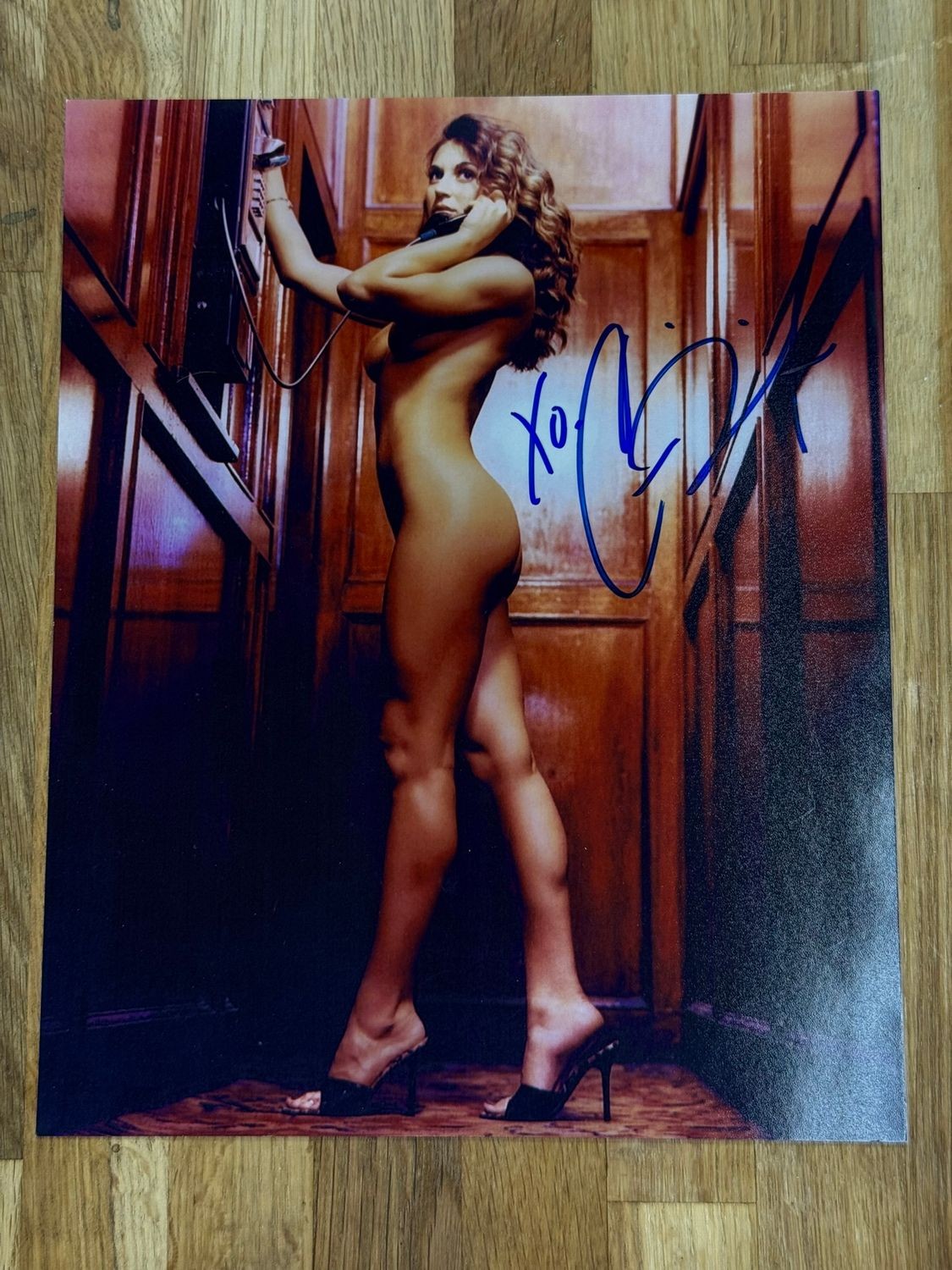 Genuine Autograph Cerina Vincent Cabin Fever (2002)