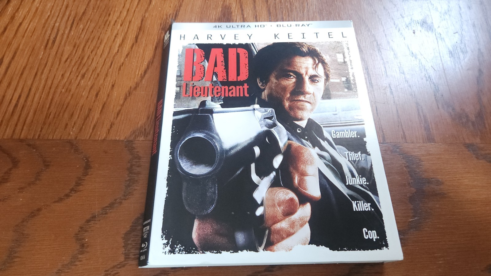 Bad Lieutenant 4K Bluray Slipcover Only slipcase NO discs