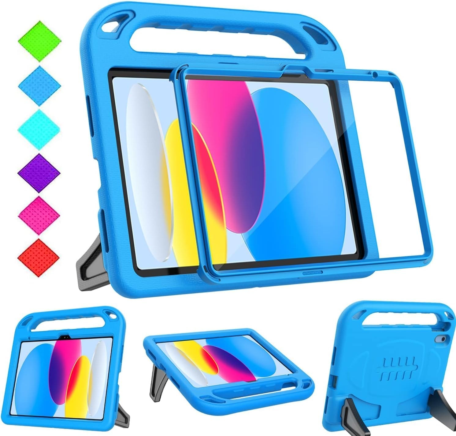 Case for iPad 11th Gen 11'' 2025 w/ Screen Protector Shockproof Cover