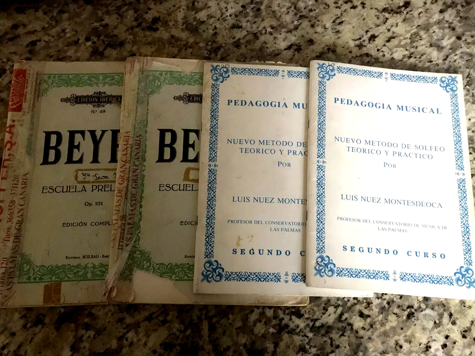 Pedagogia Musical Nuevo Metodo Solfeo Teorico Practico Beyer Spanish Paperback 