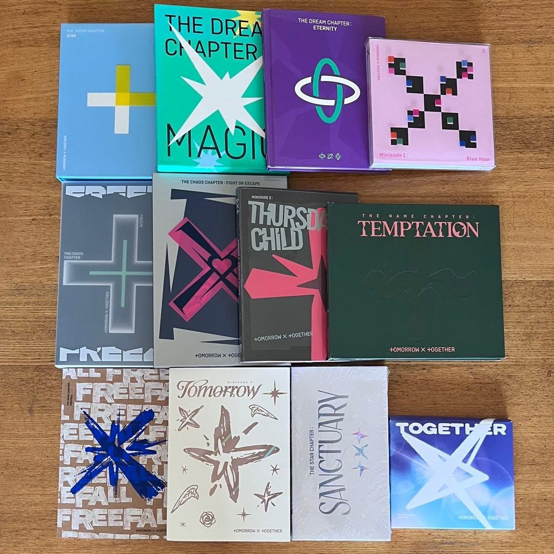 TXT Album Mini Album CD 12-Piece Set Bundle