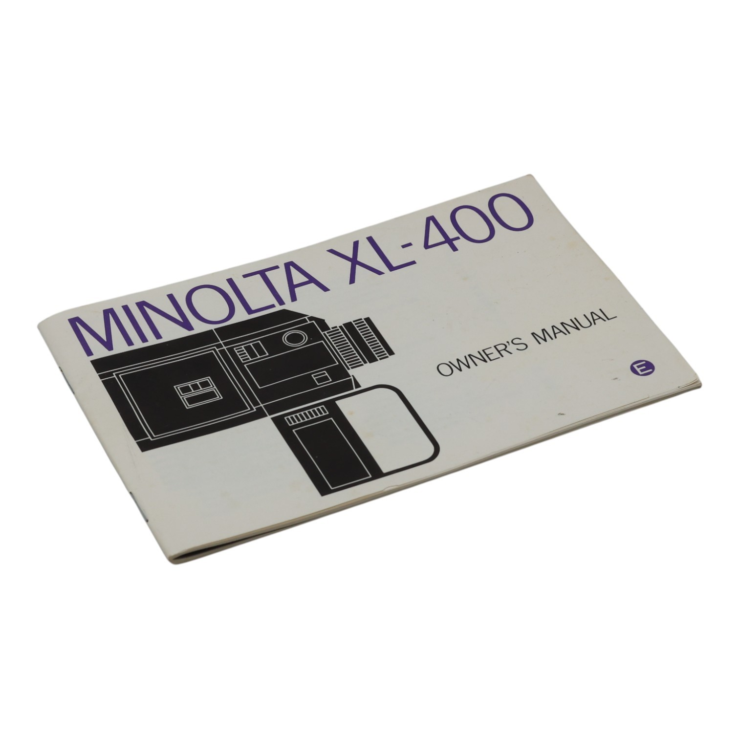 Minolta Xl-400 XL 400 Manual