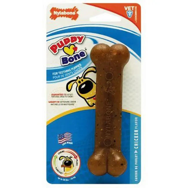 Puppy Bone Souper N216P Dog Chew Toy Chicken Flavor