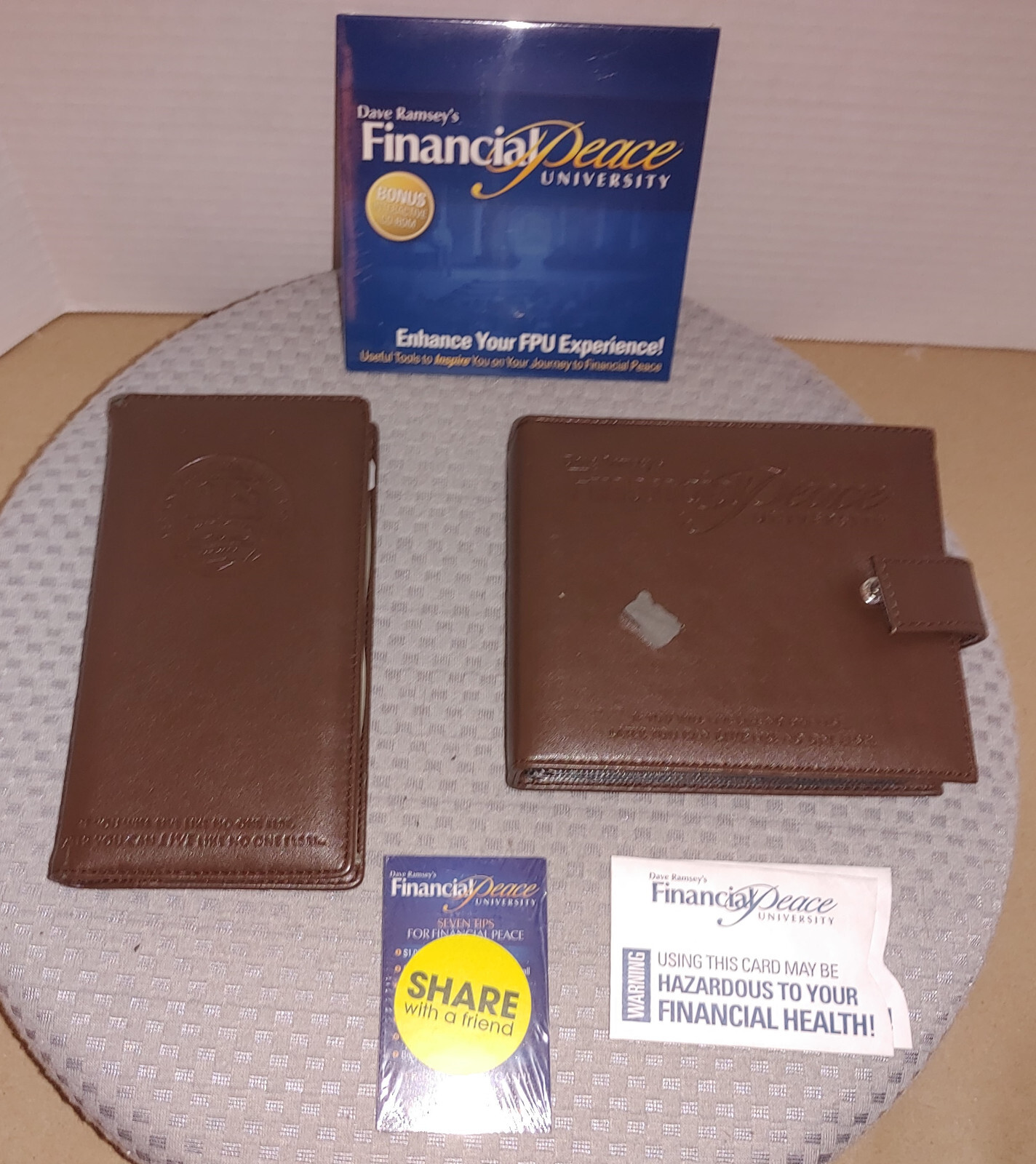 Dave Ramsey 2007 Financial Peace CD Set; Envelope System & Interactive CD