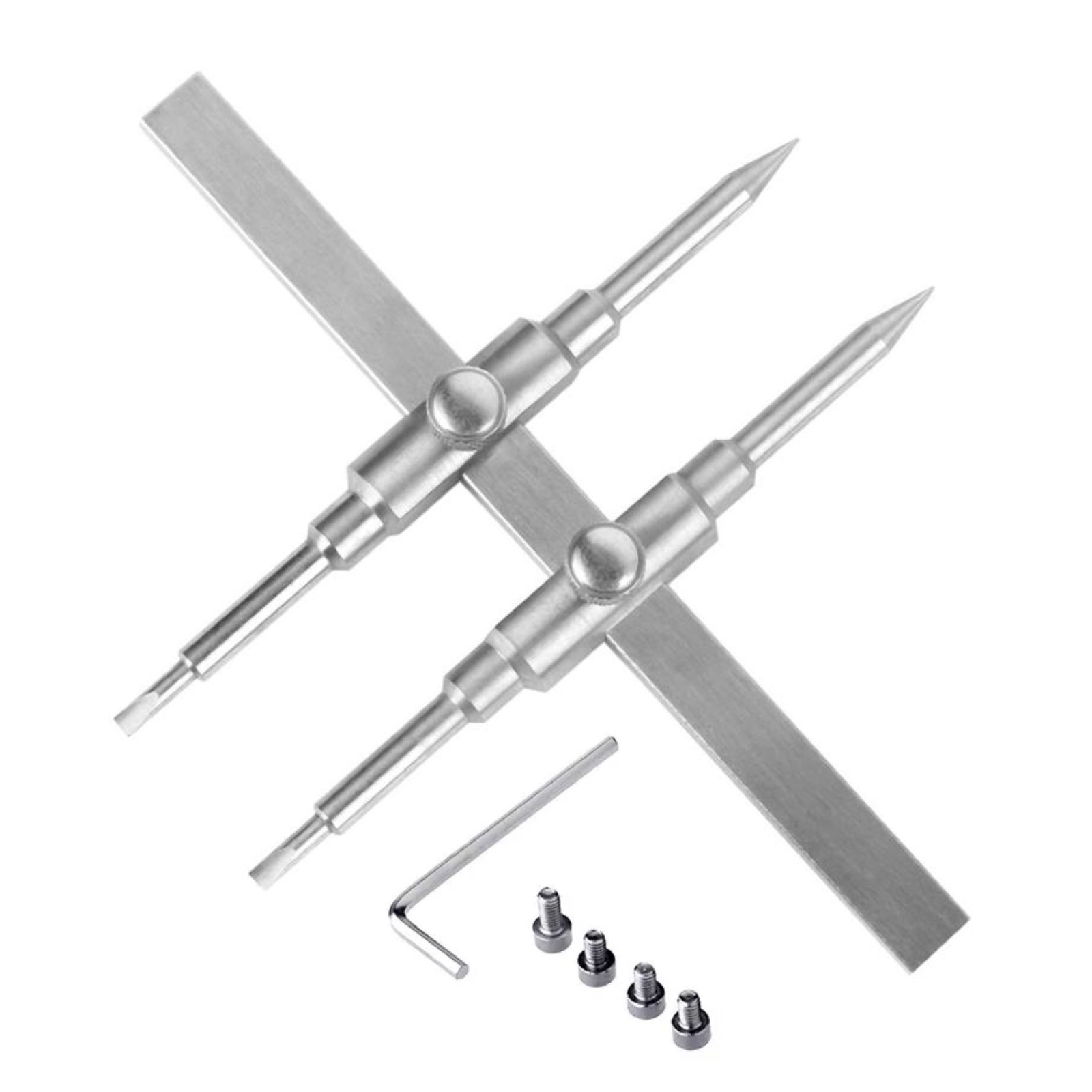 1Set 0.39"-5.12" Camera Lens Removal Wrench Open Tool Steel Spanner Repair Kit