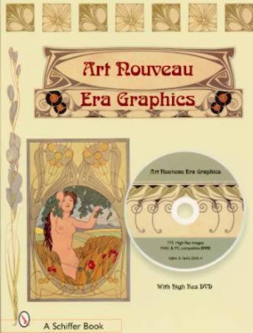 Art Nouveau Era Graphic Software book painting pattern