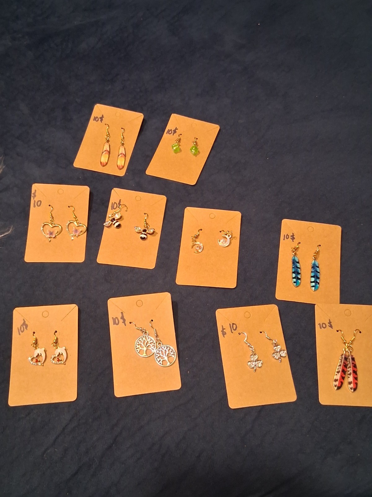 Multicolor Mixed Lot Fashion Jewelry Earrings, Bracelets, Necklaces