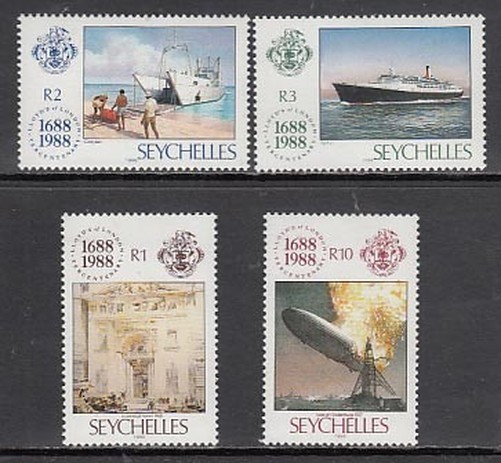 Seychelles - Mail Yvert 661/4 ** Mnh