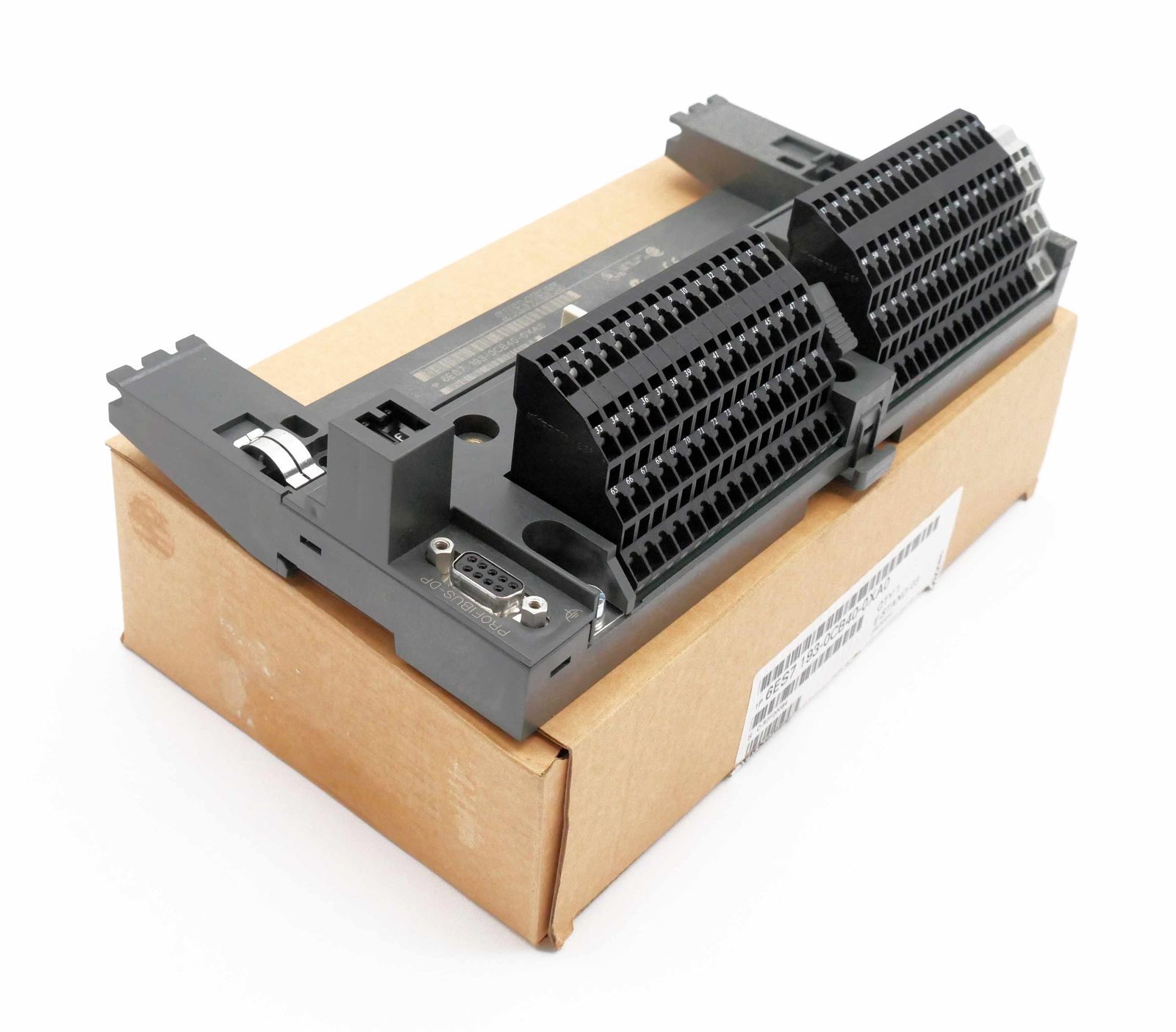 Siemens SIMATIC 6ES7 193-0CB40-0XA0 E:03 TB4-4/DC Terminal Block -Unused/Original Box-