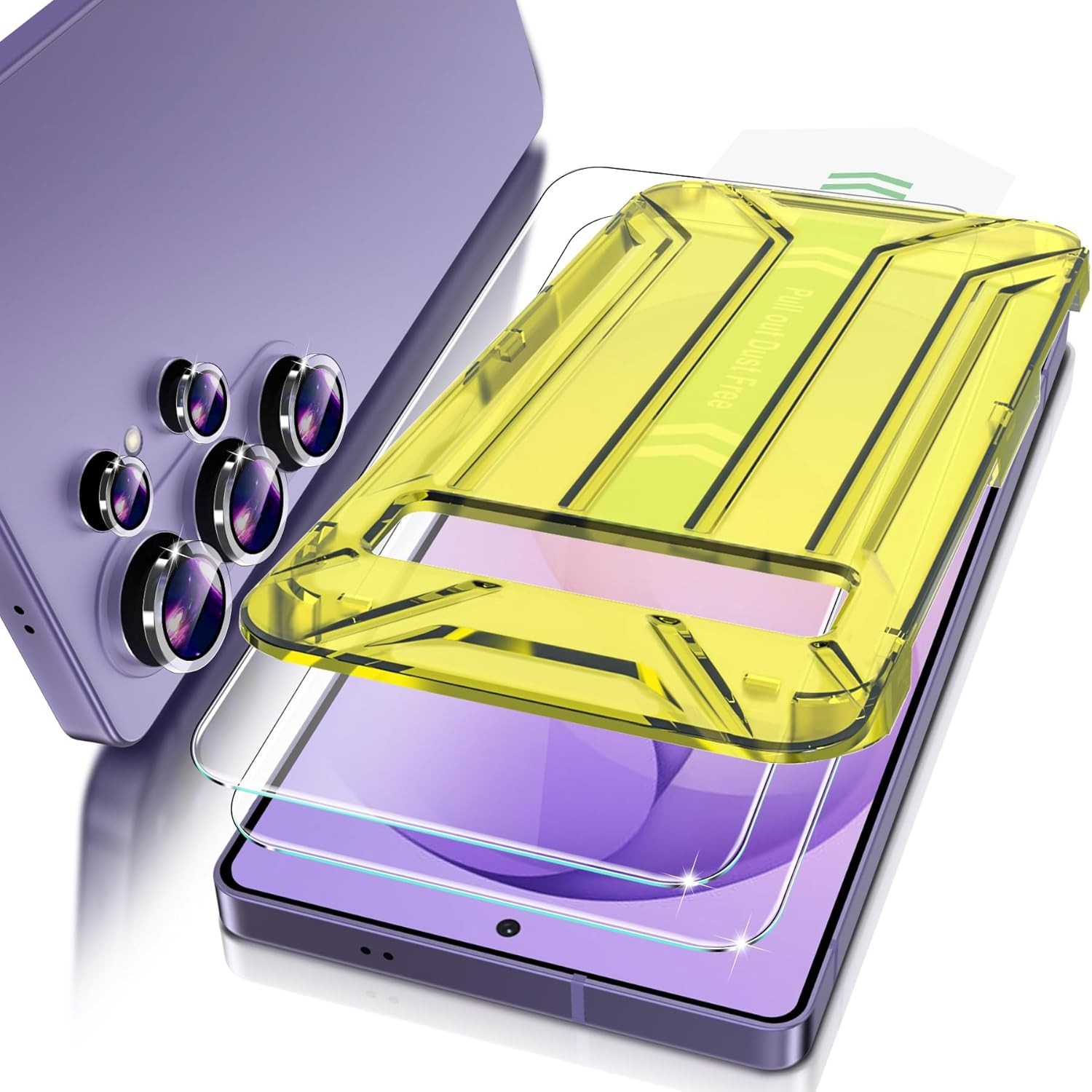 2+1 Pack for Samsung Galaxy S26 Ultra Screen Protector & Camera Lens Protector,