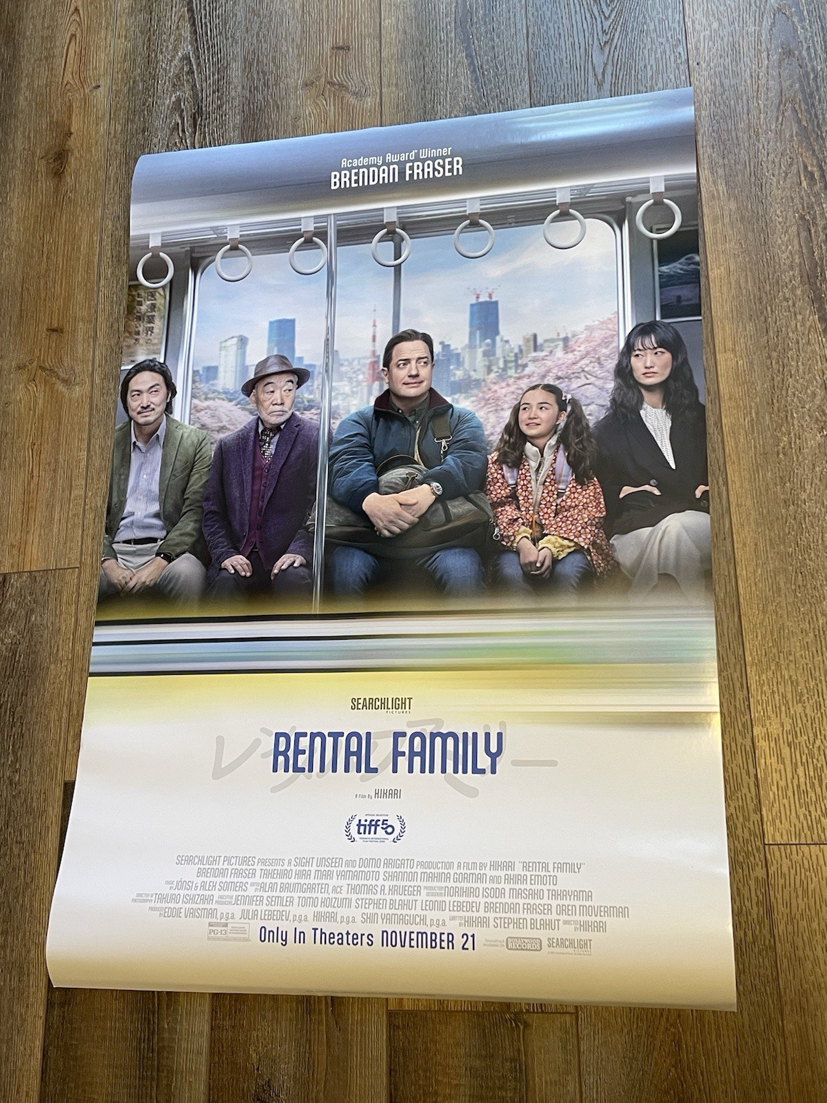 Rental Family - original movie Theater poster 27x40 2025 Brendan Fraser Film