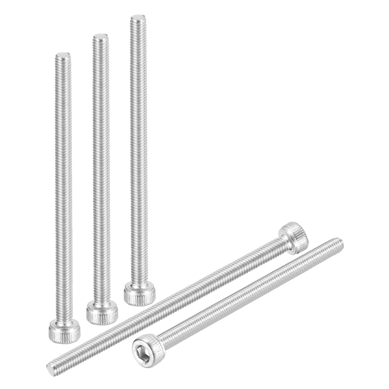 M3-0.5x50 Socket Head Cap Screw - 50Pack - Stainless Steel Screw - Silver