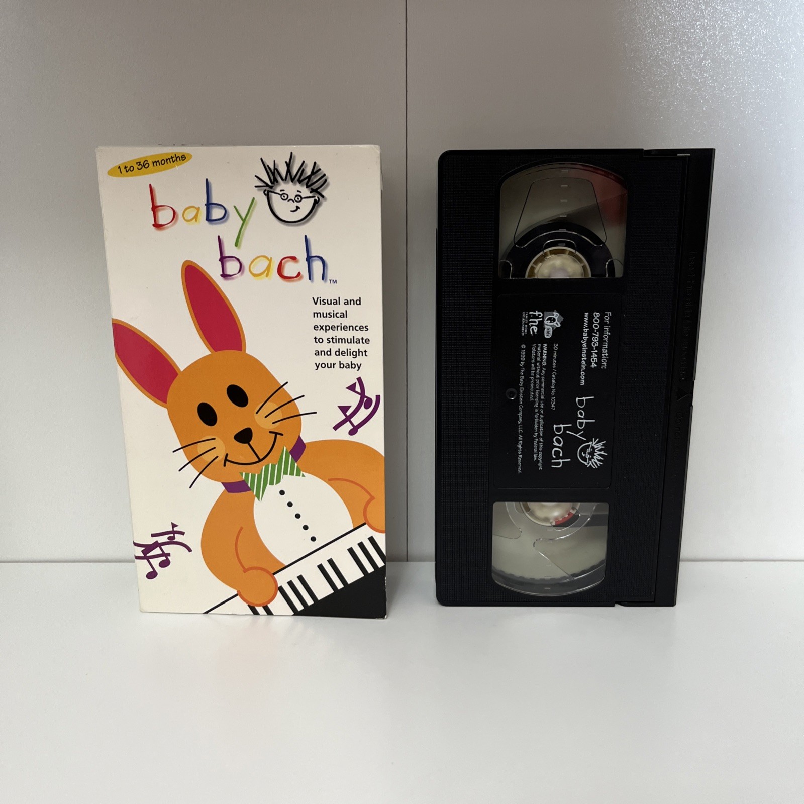 Baby Einstein Baby Bach VHS Good Condition VHS Disney