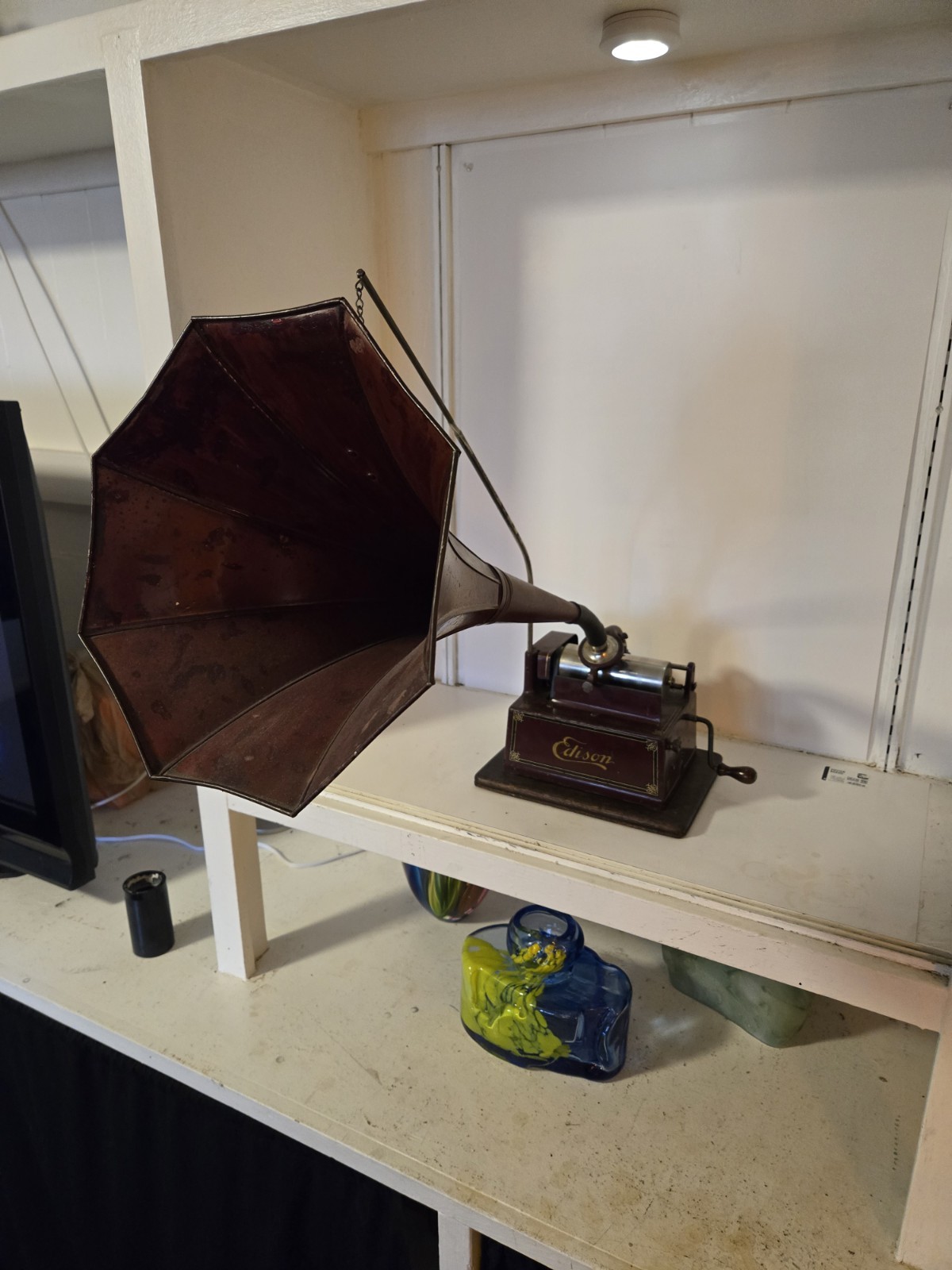 Edison phonograph rare Red Gem