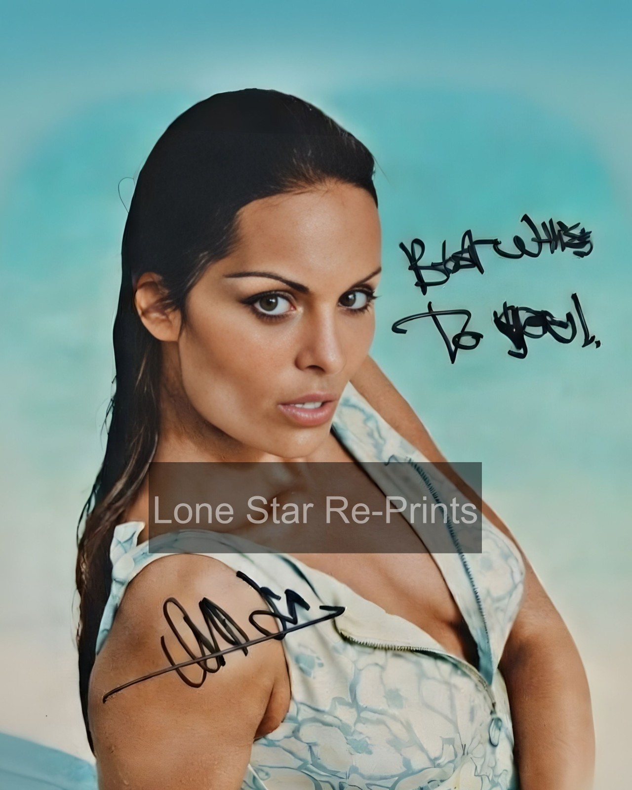 Daliah Lavi  Signed   8x10 Reprint