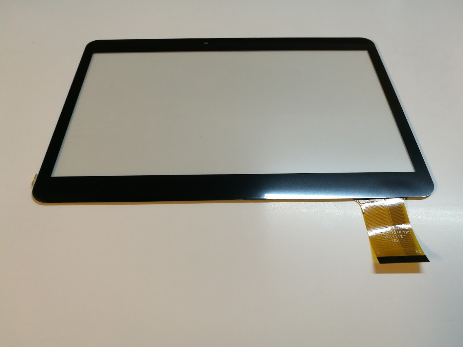 Black: Touch Screen Digitizer MF-762-101F-3 FPC 10 Black