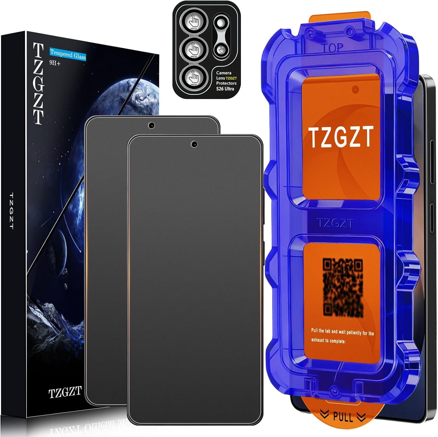 2 Pack Samsung Galaxy S26 Ultra Matte Screen Protector & Camera Lens Protector