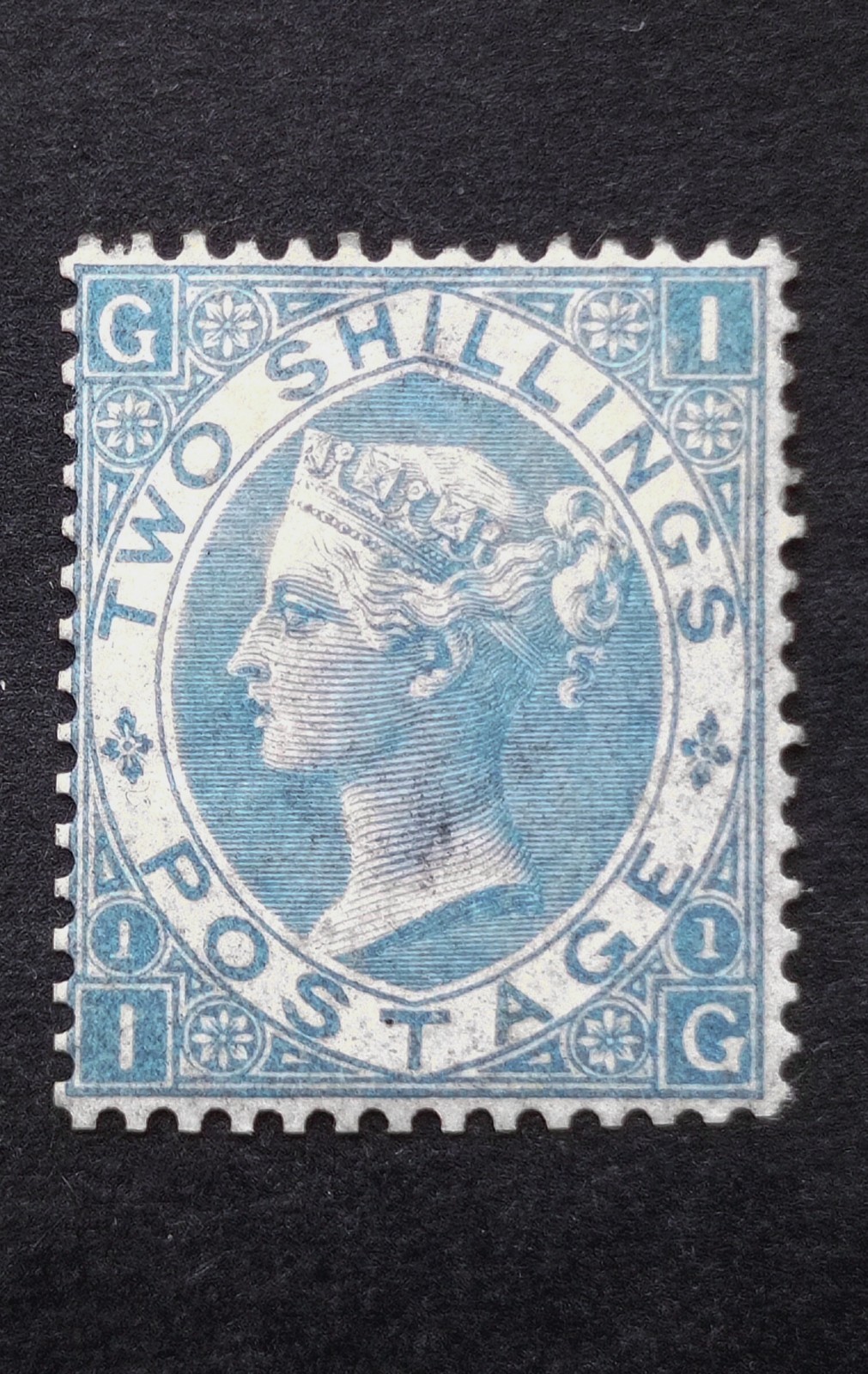 Queen Victoria GB 2/ SG.118 Pl.1 MH Well Centered Good Perforation Quality VF