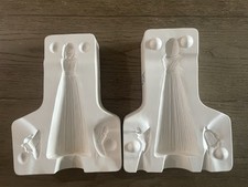 Gare 2238 Slip Cast Ceramic Mold Angel With Harp VTG