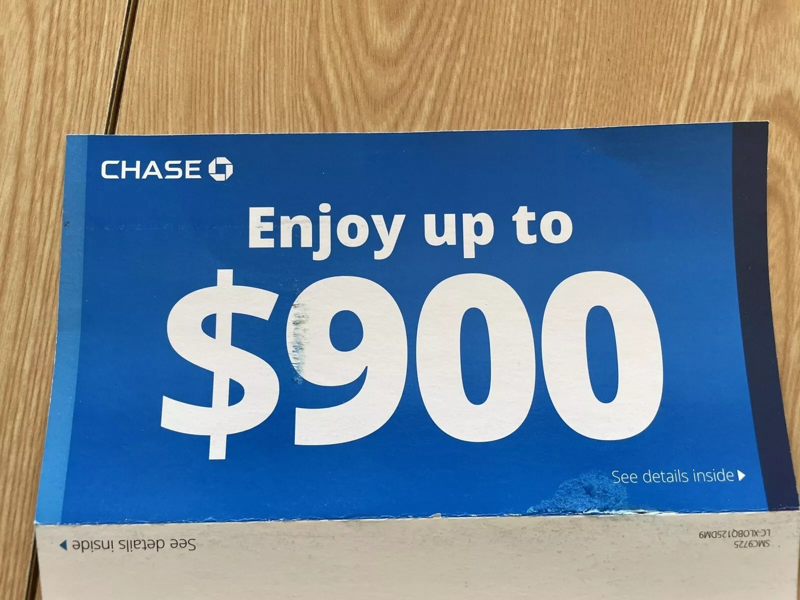 Chase New Checking and Savings $900 Bonus Coupon Exp 1/21/2026 EDELIVERY ONLY