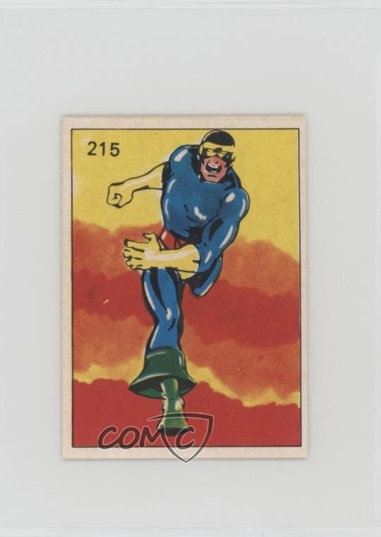 1980 Marvel Super Hero Stickers Venezuela Cyclops #215 0kb5