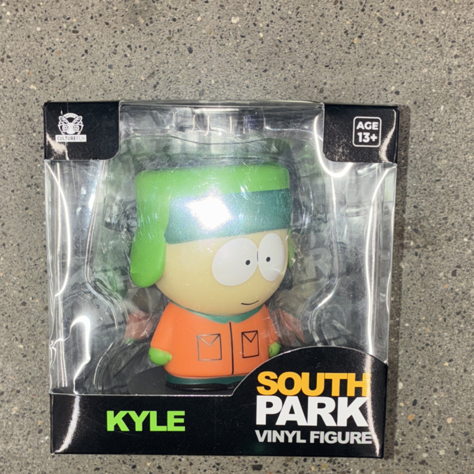 CultureFly South Park Kyle Vinyl Figure Comedy Central 2.81x3.44in Age 13+