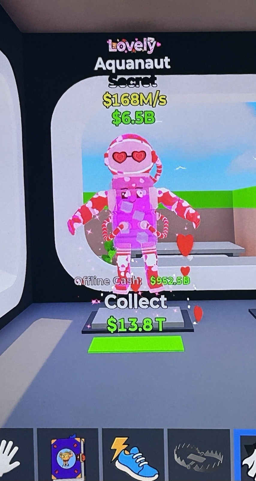 Lovely Aquanaut (steal the brainrot Fortnite )