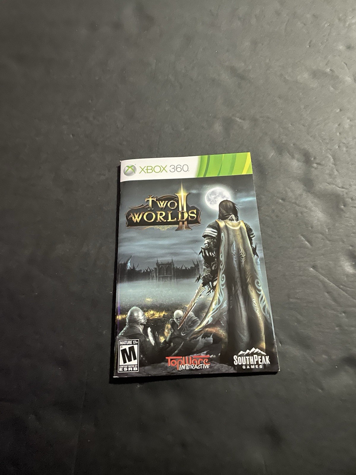 two worlds 2 xbox 360 Manual only