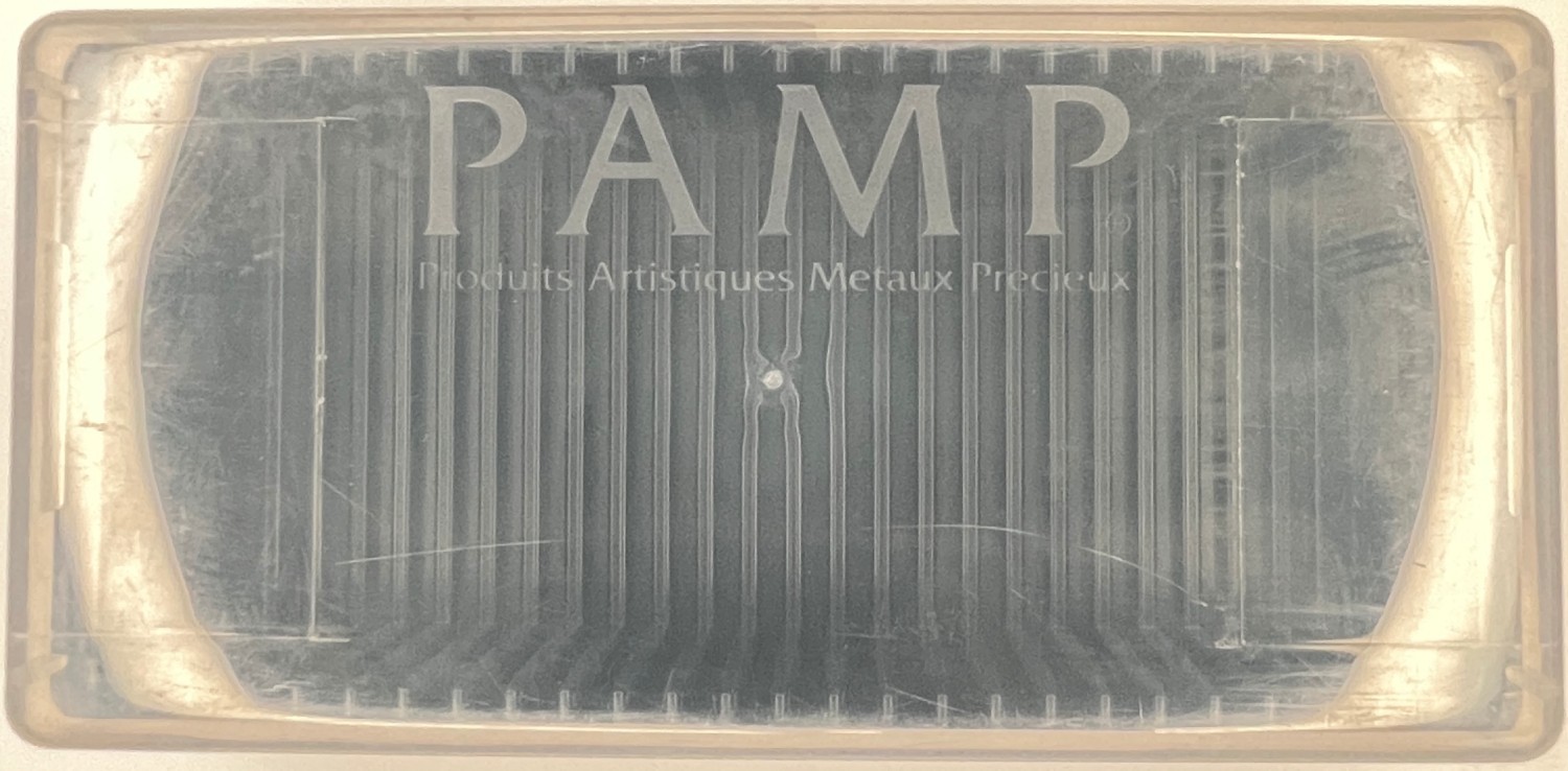 PAMP Suisse 25 Count Storage Box - Holds Gold, Silver, Platinum, Palladium Bars