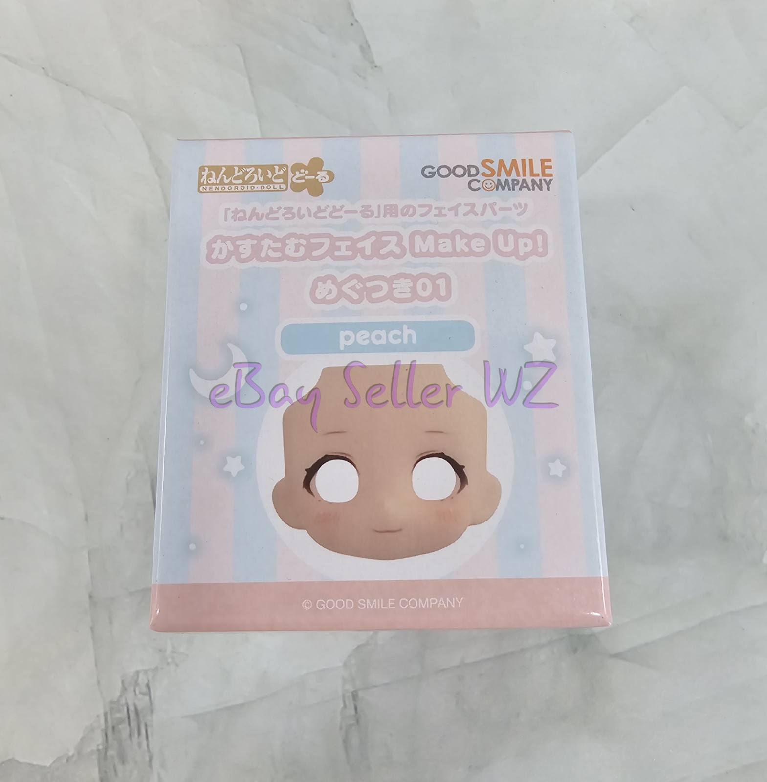 GSC Customizable Face Make Up! Megtsuki 01 PEACH For Nendoroid Doll Custom