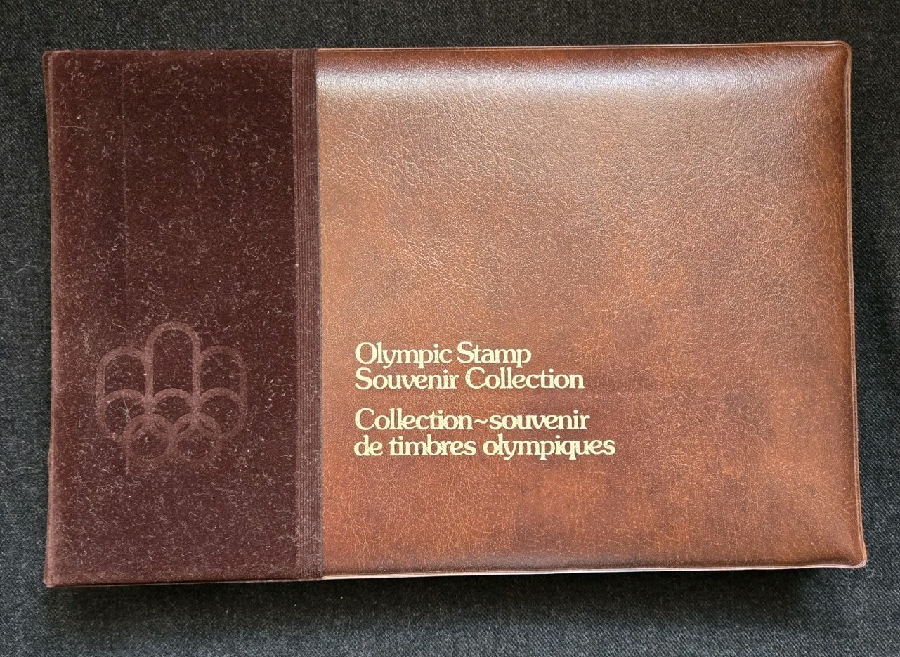 1976 Montreal Summer Olympic Games Canada stamp collection lot