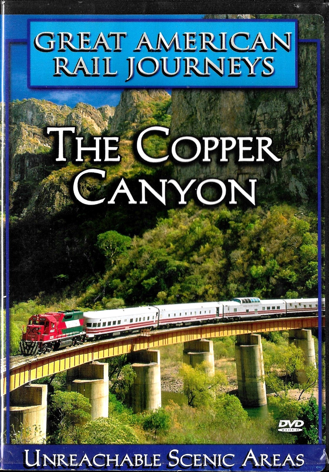 GREAT AMERICAN RAIL JOURNEYS......"THE COPPER CANYON"...... DVD