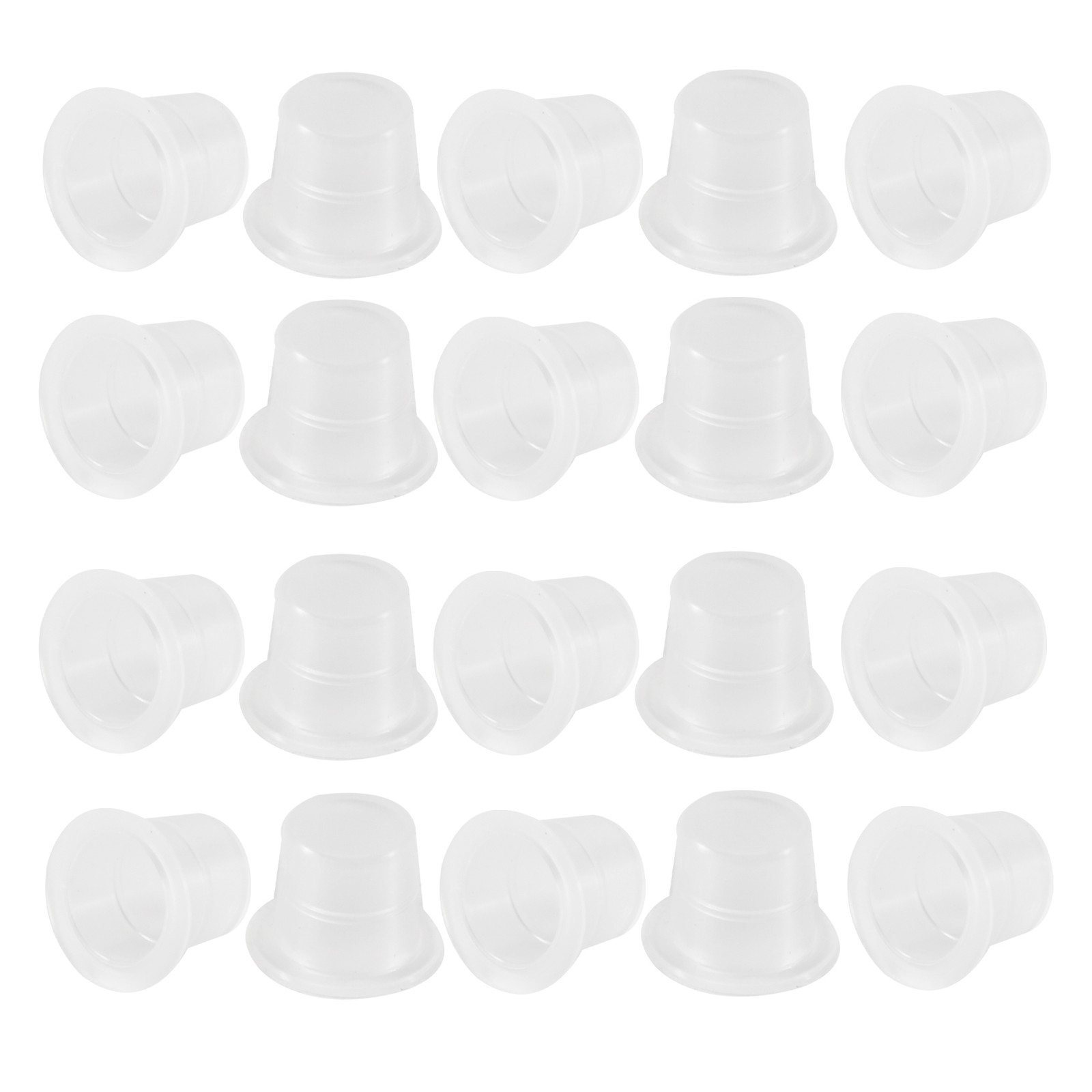 500 Pcs 8mm Small Tattoo Ink Cups Caps for Needle Tip Grip  Supply Sm Q1M27858