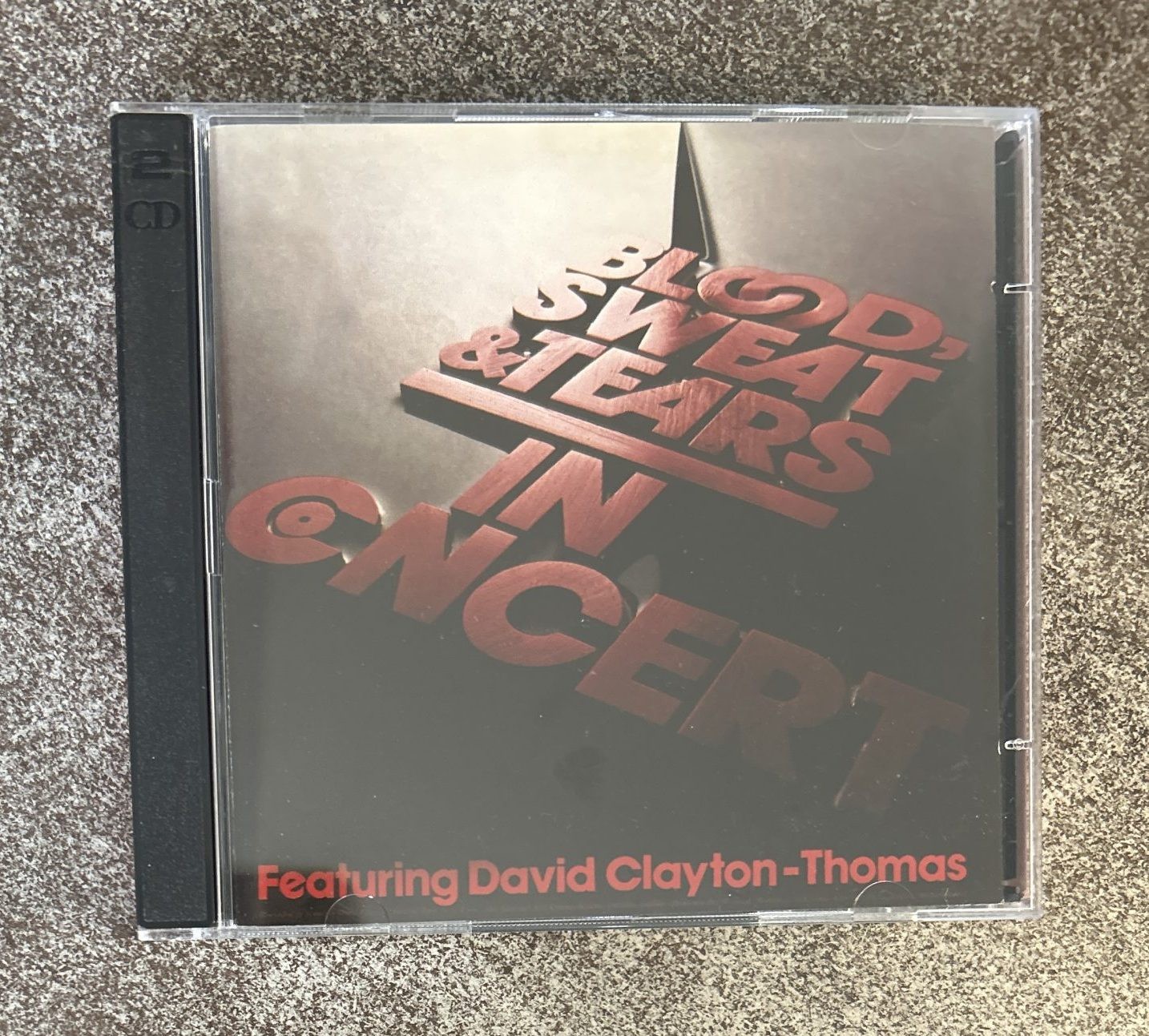 In Concert 2-CD set Blood Sweat & Tears featuring David Clayton