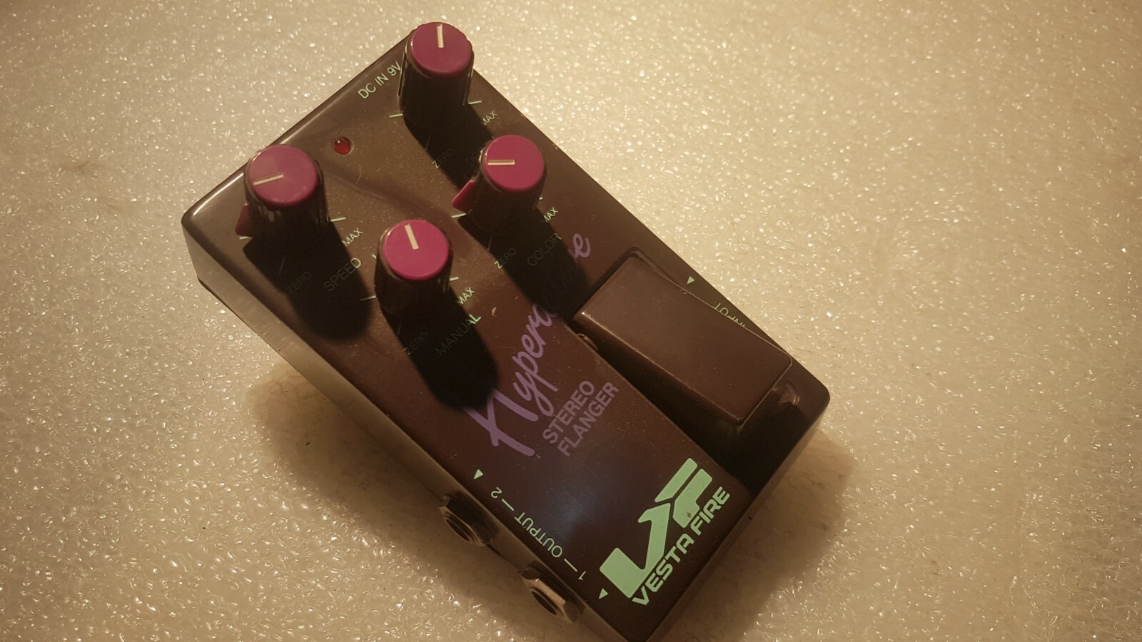 80's VESTER FIRE HYPERACTIVE STEREO FLANGER