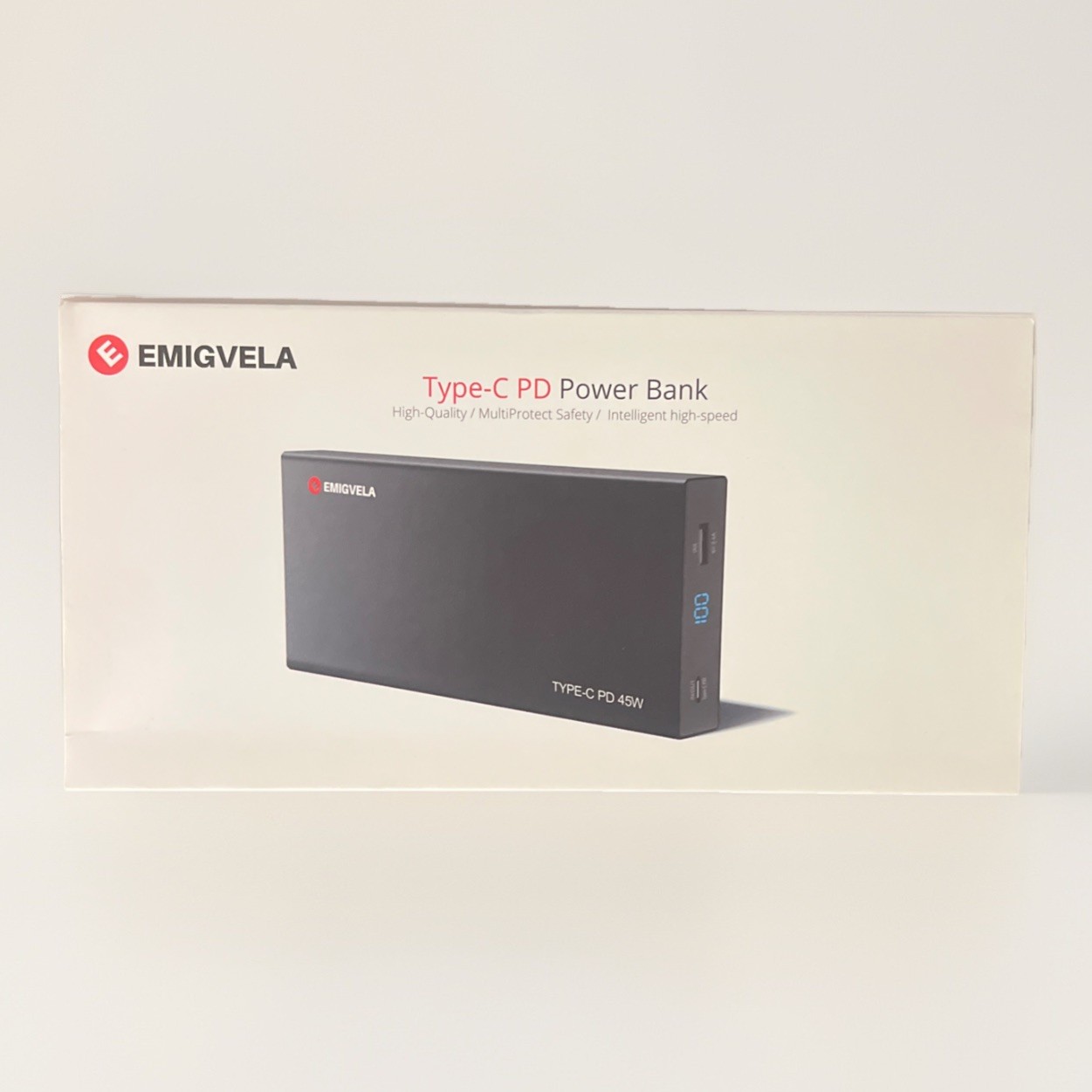 NIB Emigvela Power Bank - Type C PD Power Bank - 45W