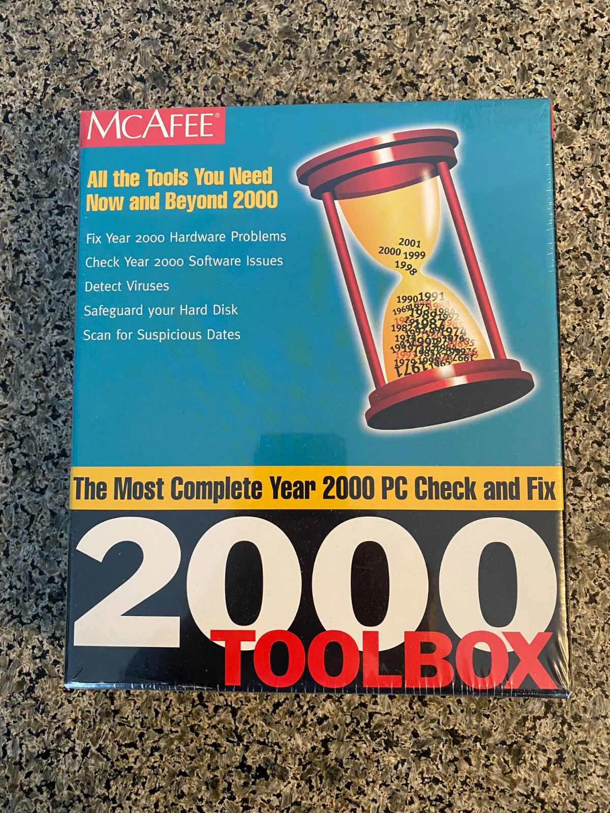 Vintage NEW SIB MCAFEE 2000 Toolbox CD ROM