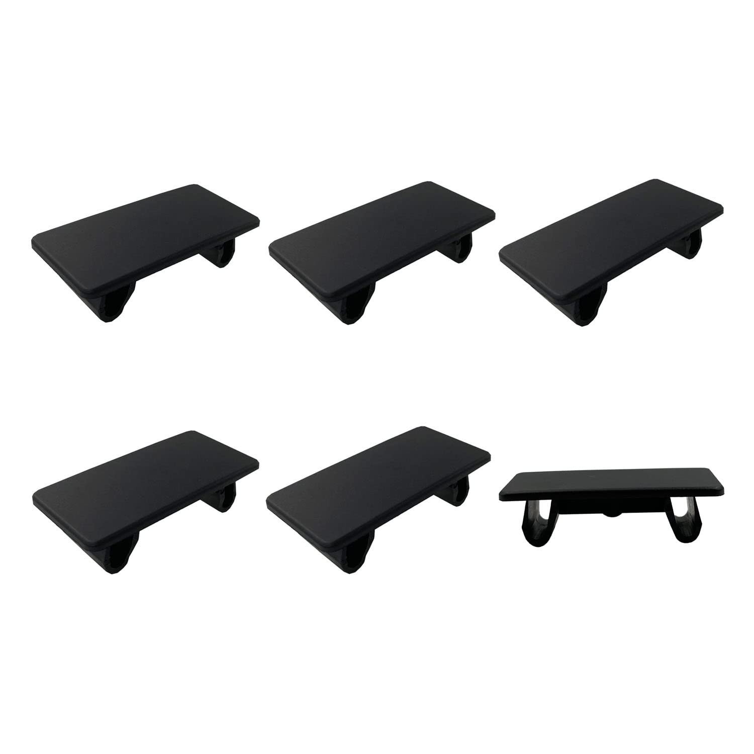 6 Pack Rocker Switch Panel Cover Toggle Switch Hole Cover for Empty Slot Swit...