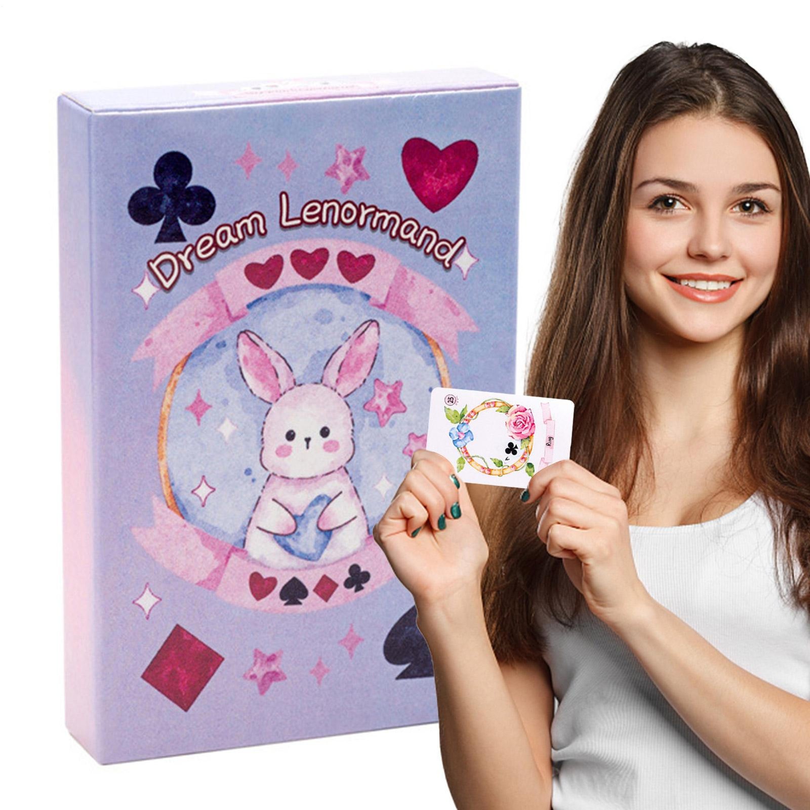 Tarot Oracle Cards Deck Psychological Oracle Deck Dream Lenormand Board 