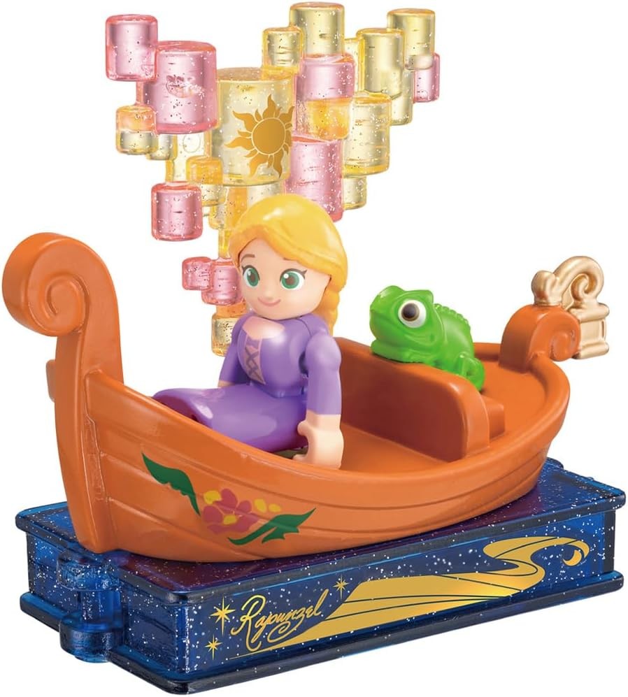 Takara Tomy Dream Tomica No.184 Disney Parade Rapunzel Mini Car Toy
