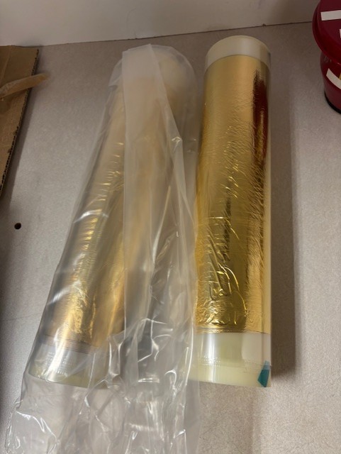GOLD PLATED MYLAR FILM 6 GUAGE 147062-003