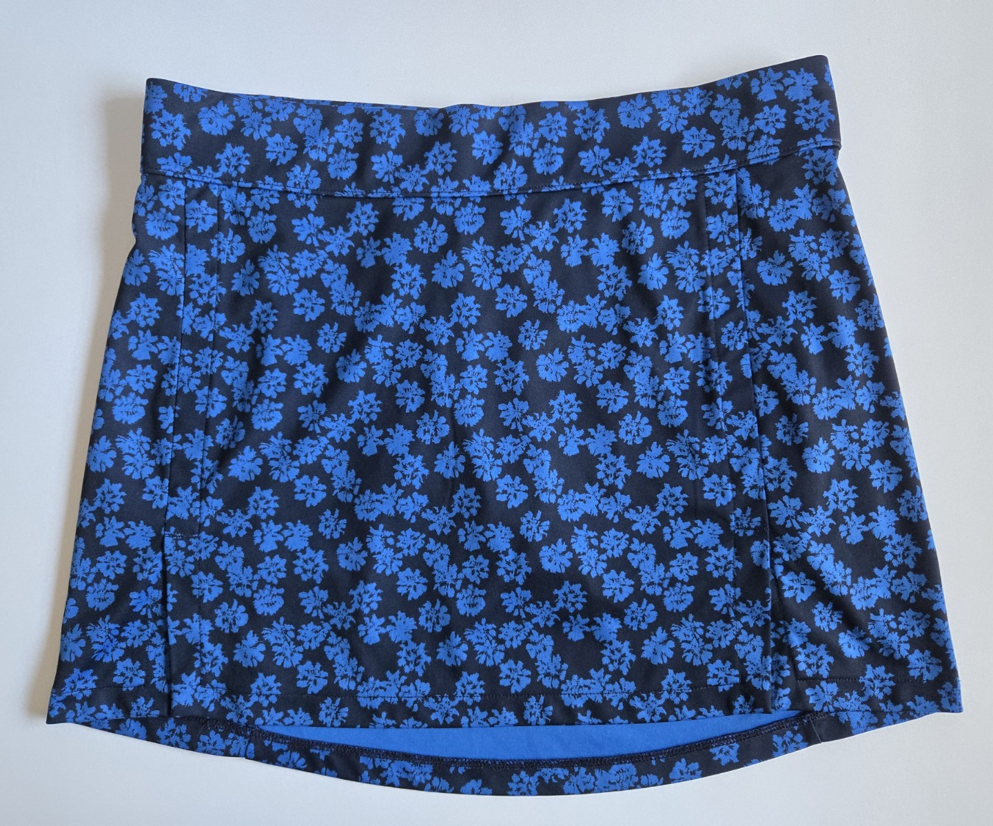 J Lindeberg Sz M Golf Tennis Pickleball Blue/Black Skort Sports Leisure Club EUC