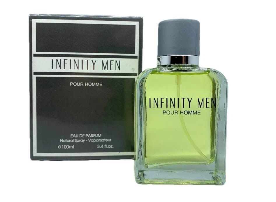 Infinity Men Pour Homme Eau de Parfum 100ml Spray Cedarwood Bergamot Moss