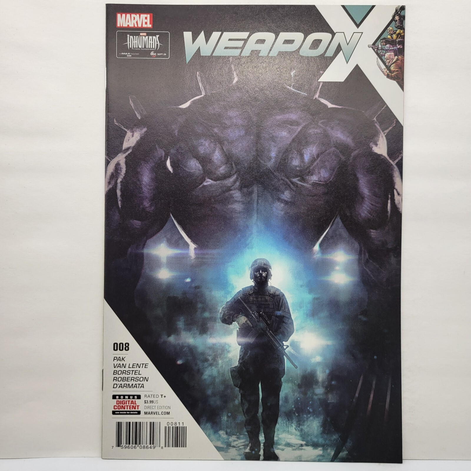 Weapon X Vol 3 #8 Cover A Regular Skan Cover 2017