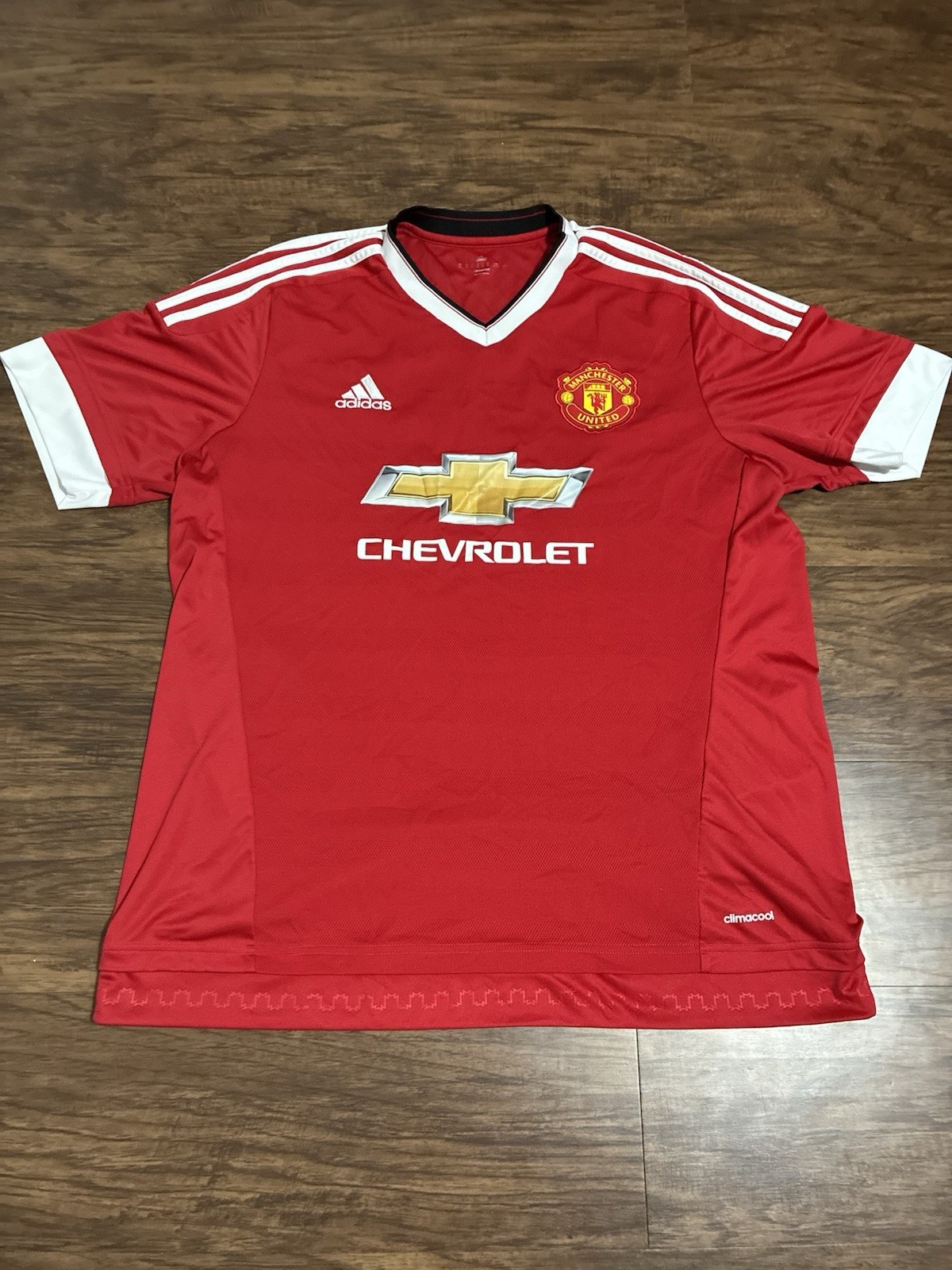 Manchester United 2014/2015 Home Football Shirt Soccer Jersey Nike Men's Size XL